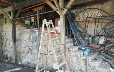 שיפוץ המטבח לקראת ההילולא של רשב"י